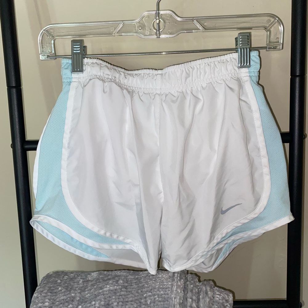 Nike white shorts
